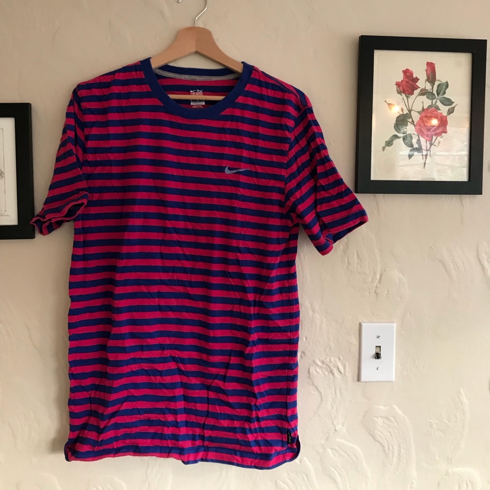 Nike striped tee shirt